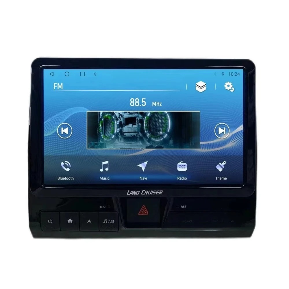RoadNavi Android 13 Car Radio Wireless CarPlay  Navi for Cruiser LC70 LC71 LC75 LC79 2011-2022 Update to 2024